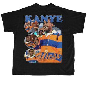 Kanye West T-Shirt Vintage Look Rap Music Fan Graphic Retro Concert 86